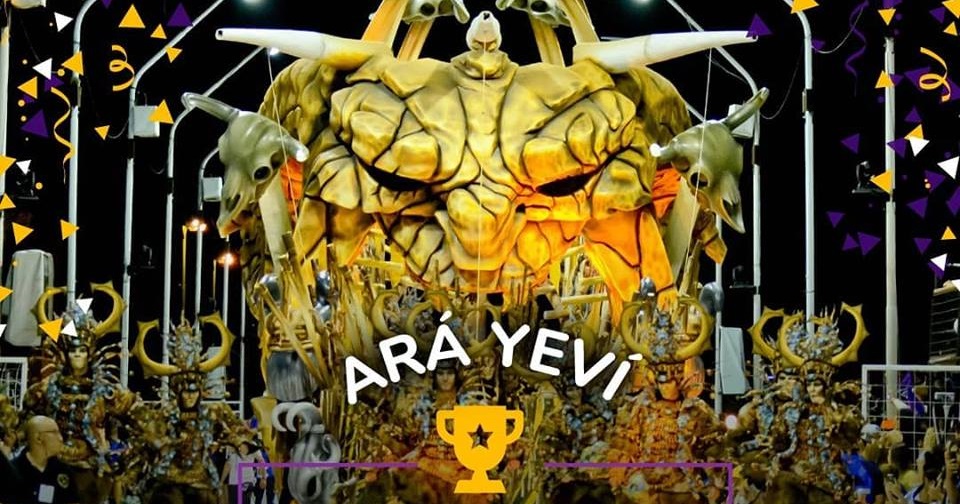 “Ará Yeví” es la Comparsa campeona del Carnaval 2018